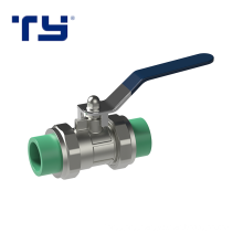 China Factory Price Forged 20 mm PPR Brass Ball Valve with Double Union